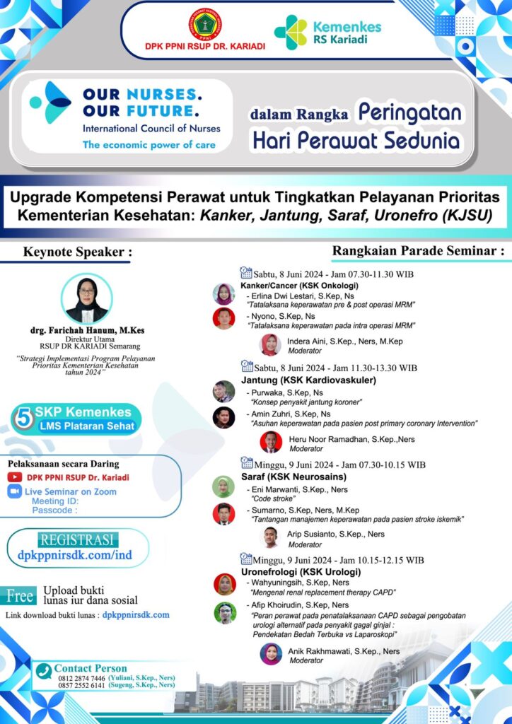 Seminar Peringatan Hari Perawat Internasional Di Rsup Dr Kariadi